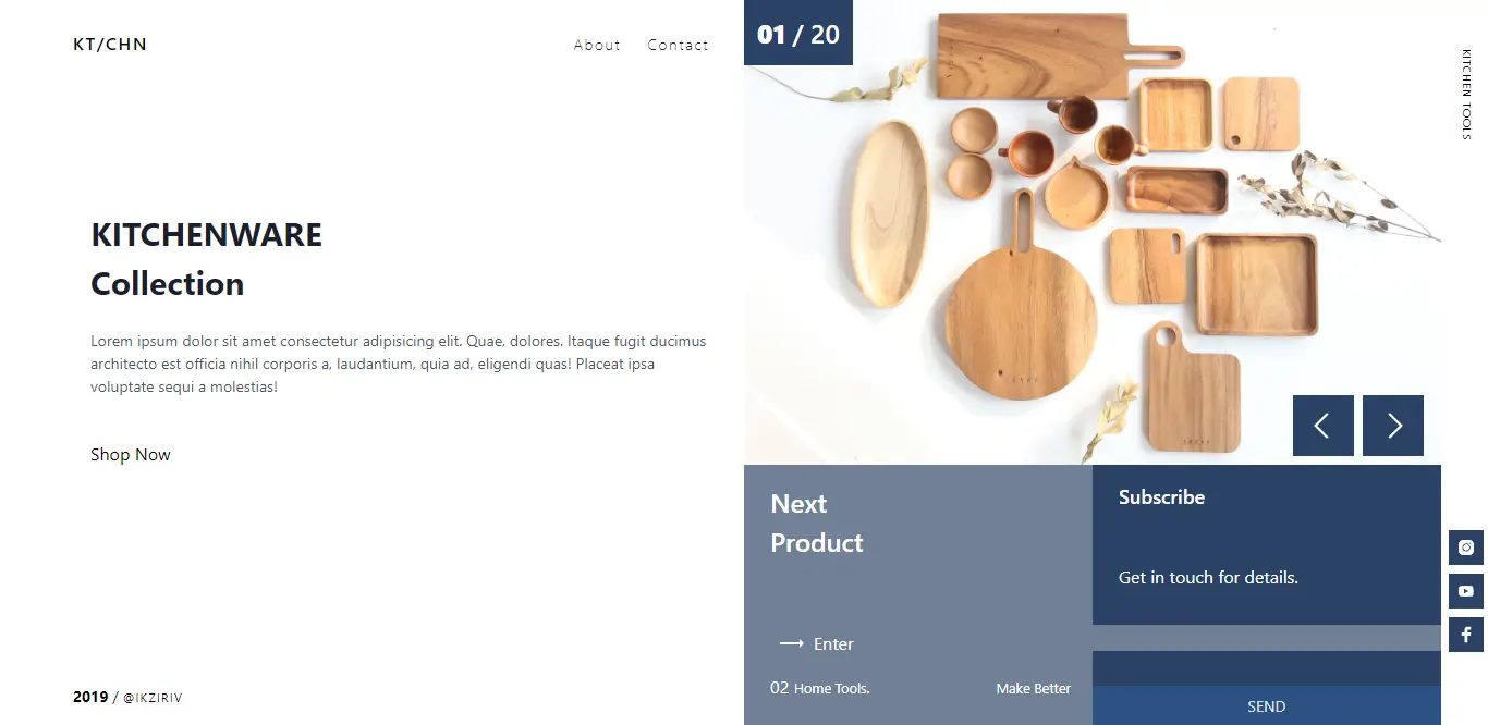 UIUX Website Series 04